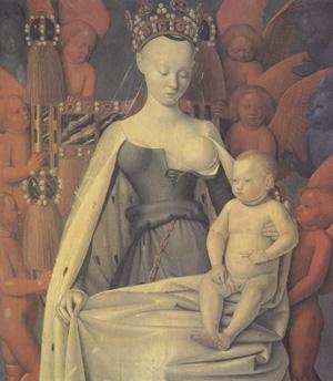 Jean Fouquet Virgin and Child (nn03) Sweden oil painting art